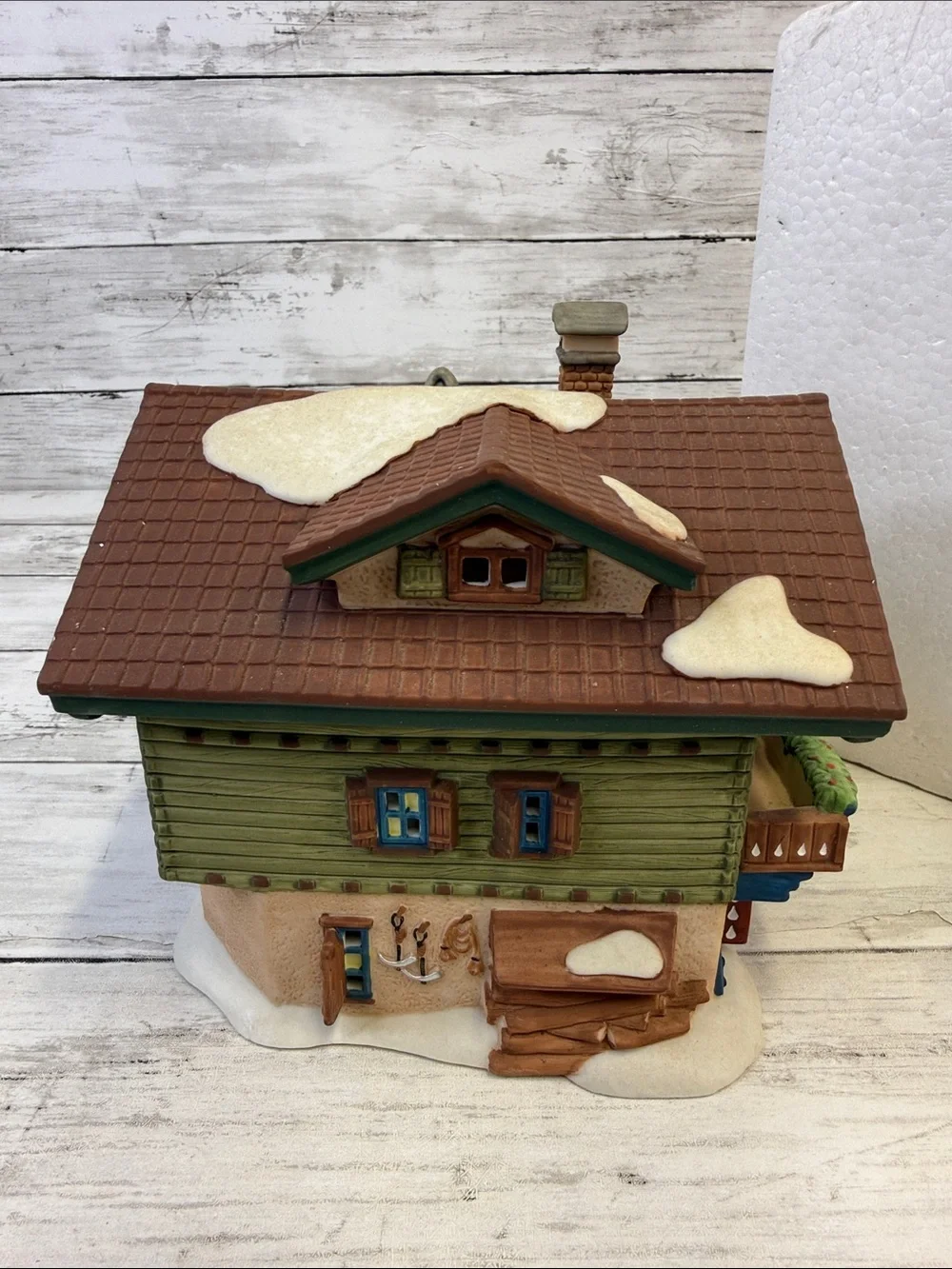 Department 56 “Sport Laden” Heritage Village Collection Alpine Village Series